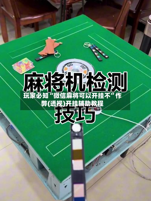 玩家必知“微信麻将可以开挂不”作弊(透视)开挂辅助教程-第2张图片