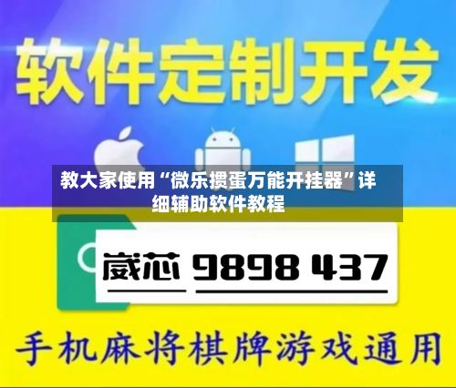 教大家使用“微乐掼蛋万能开挂器	”详细辅助软件教程-第2张图片