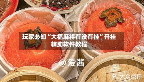 玩家必知“大福麻将有没有挂”开挂辅助软件教程