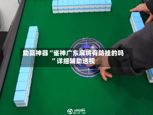 助赢神器“雀神广东麻将有防挂的吗”详细辅助透视-第2张图片