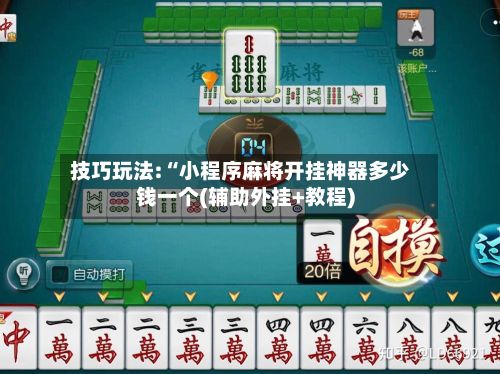 技巧玩法:“小程序麻将开挂神器多少钱一个(辅助外挂+教程)