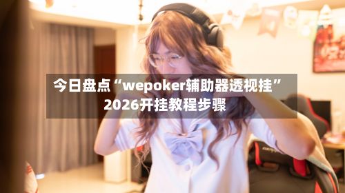 今日盘点“wepoker辅助器透视挂”2026开挂教程步骤-第2张图片