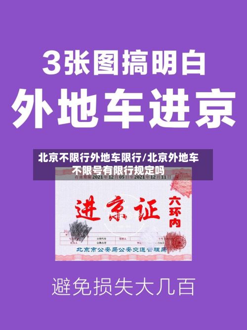 北京不限行外地车限行/北京外地车不限号有限行规定吗