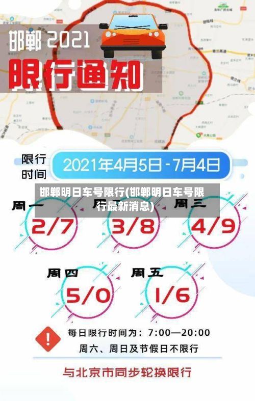 邯郸明日车号限行(邯郸明日车号限行最新消息)-第2张图片