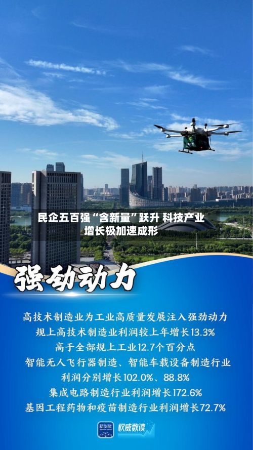 民企五百强“含新量”跃升 科技产业增长极加速成形-第3张图片