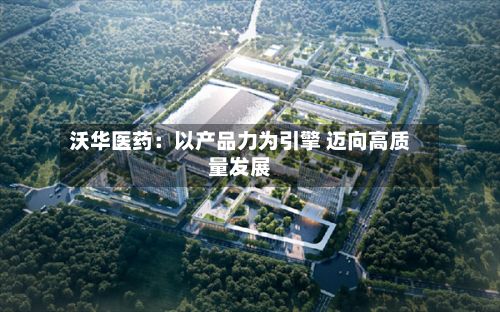 沃华医药:以产品力为引擎 迈向高质量发展-第2张图片