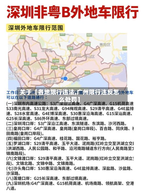 关于【各地限行违法,广州限行违反怎么处罚】-第3张图片