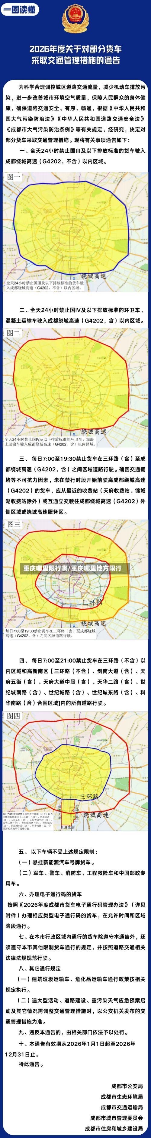 重庆哪里限行啊/重庆哪里地方限行-第2张图片