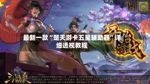最新一款“楚天游卡五星辅助器	”详细透视教程-第2张图片