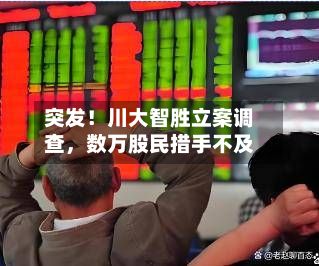 突发！川大智胜立案调查，数万股民措手不及-第2张图片