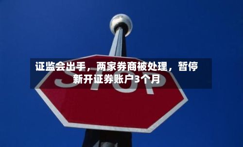 证监会出手，两家券商被处理，暂停新开证券账户3个月-第2张图片