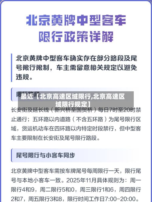 最近【北京高速区域限行,北京高速区域限行规定】