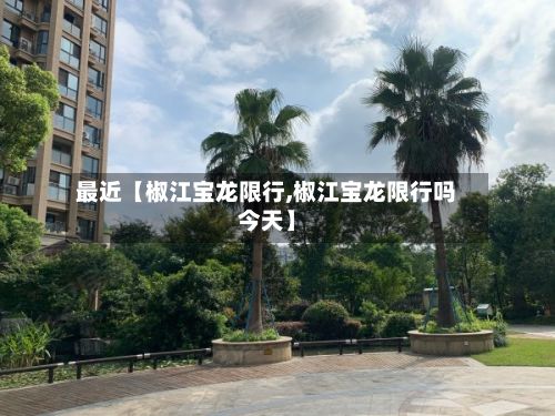 最近【椒江宝龙限行,椒江宝龙限行吗今天】-第2张图片