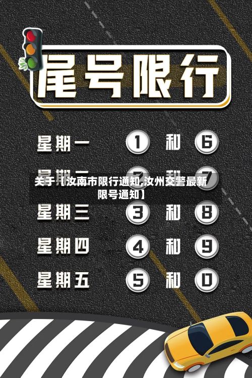 关于【汝南市限行通知,汝州交警最新限号通知】