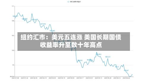 纽约汇市：美元五连涨 美国长期国债收益率升至数十年高点