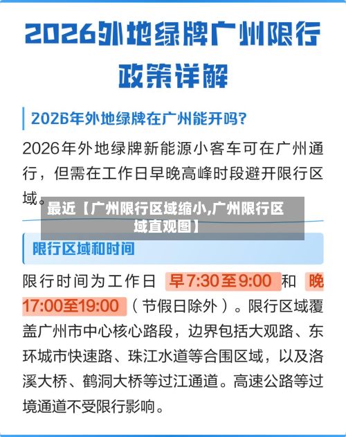 最近【广州限行区域缩小,广州限行区域直观图】