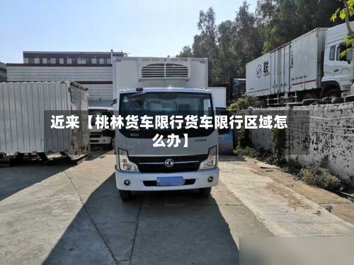 近来【桃林货车限行货车限行区域怎么办】-第2张图片