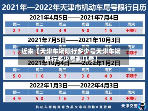 近来【天津车辆限行多少号天津车辆限行多少号到几号】-第2张图片