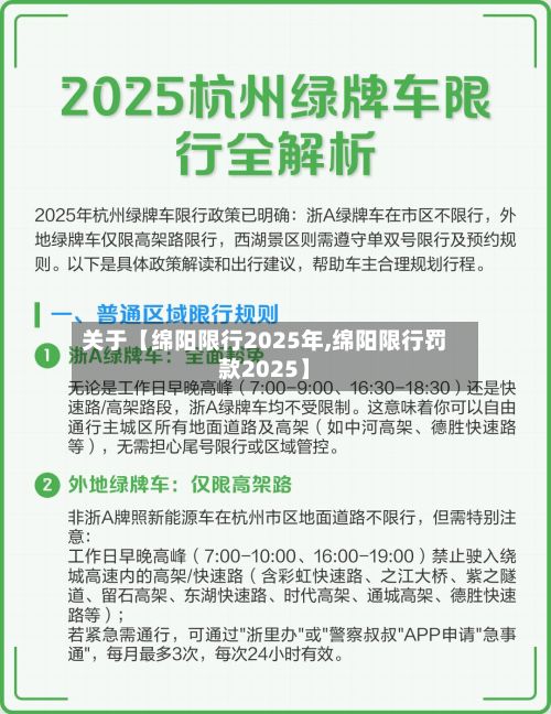 关于【绵阳限行2025年,绵阳限行罚款2025】