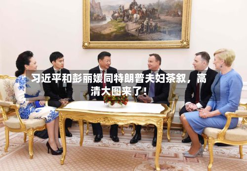 习近平和彭丽媛同特朗普夫妇茶叙，高清大图来了！-第3张图片