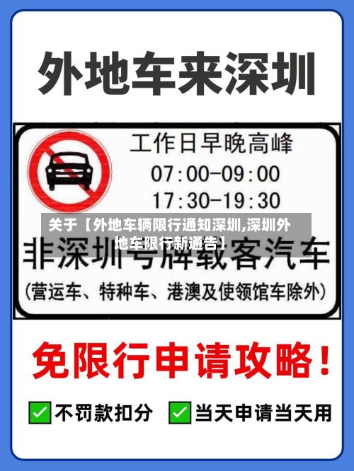 关于【外地车辆限行通知深圳,深圳外地车限行新通告】-第2张图片