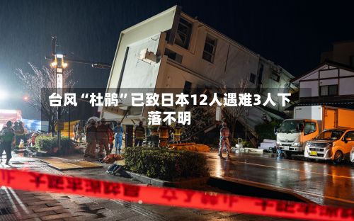 台风“杜鹃”已致日本12人遇难3人下落不明-第2张图片