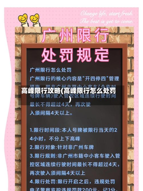 高峰限行攻略(高峰限行怎么处罚)