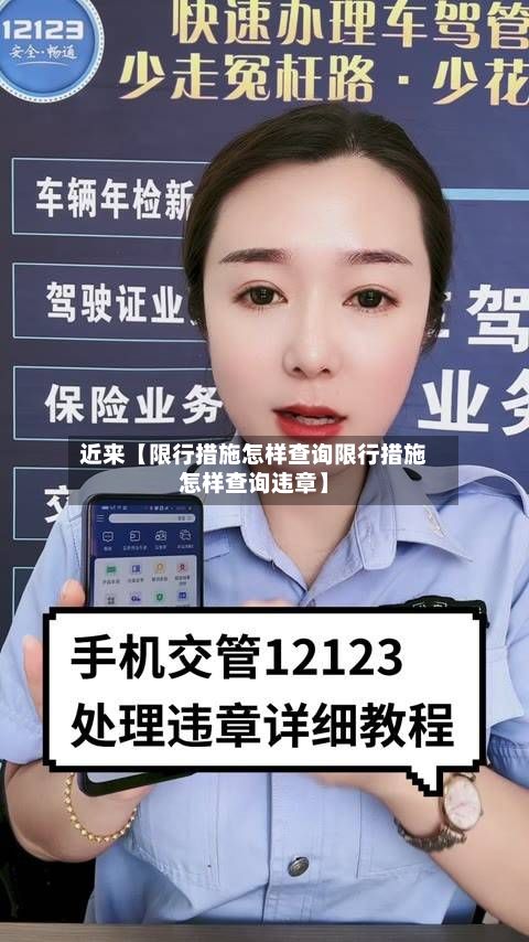近来【限行措施怎样查询限行措施怎样查询违章】-第3张图片
