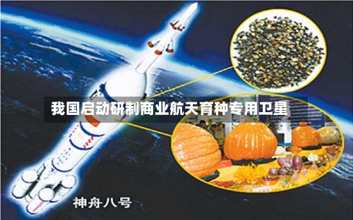 我国启动研制商业航天育种专用卫星