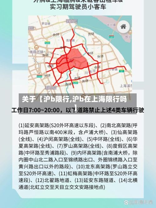关于【沪b限行,沪b在上海限行吗】-第2张图片