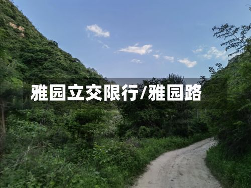 雅园立交限行/雅园路-第3张图片