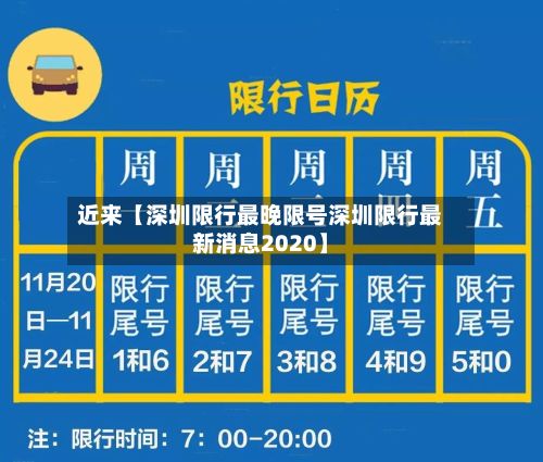 近来【深圳限行最晚限号深圳限行最新消息2020】-第3张图片