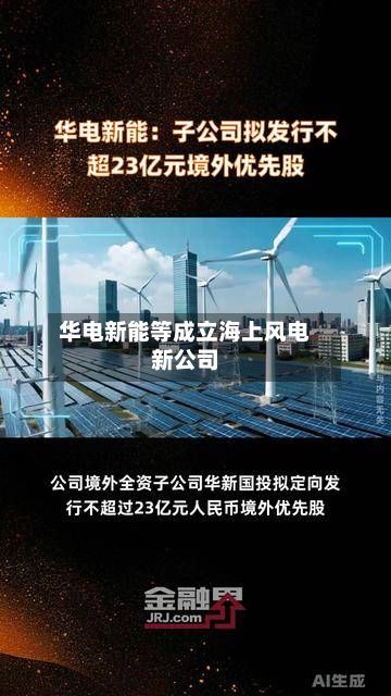 华电新能等成立海上风电新公司-第3张图片