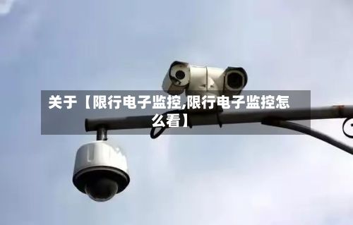 关于【限行电子监控,限行电子监控怎么看】-第2张图片