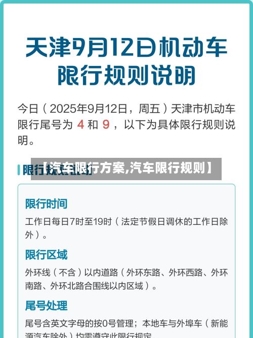 【汽车限行方案,汽车限行规则】-第2张图片