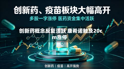 创新药概念反复活跃 康希诺触及20cm涨停