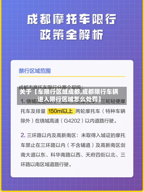 关于【车限行区域成都,成都限行车辆进入限行区域怎么处罚】