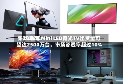 集邦询问：2026年Mini LED背光TV出货量可望达2500万台，市场渗透率超过10%-第2张图片