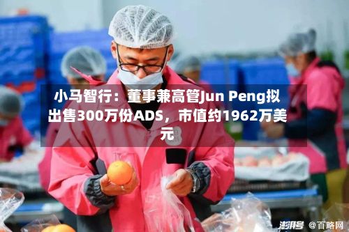 小马智行：董事兼高管Jun Peng拟出售300万份ADS，市值约1962万美元-第2张图片