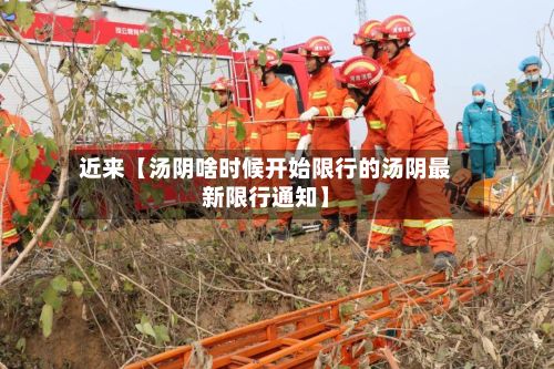 近来【汤阴啥时候开始限行的汤阴最新限行通知】-第2张图片