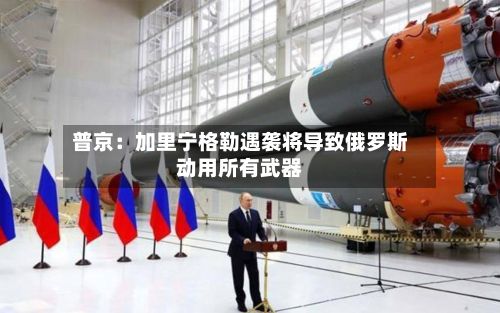 普京：加里宁格勒遇袭将导致俄罗斯动用所有武器