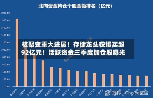 核聚变重大进展！存储龙头获爆买超92亿元！活跃资金三季度加仓股曝光-第3张图片