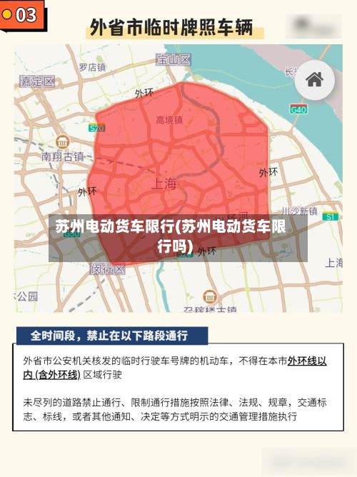 苏州电动货车限行(苏州电动货车限行吗)