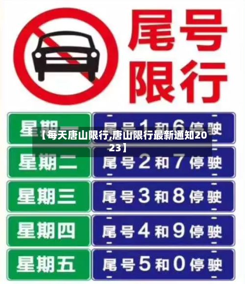 【每天唐山限行,唐山限行最新通知2023】-第2张图片