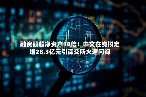 融资额超净资产10倍!中文在线拟定增28.3亿元引深交所火速问询-第3张图片