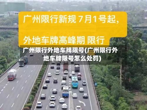 广州限行外地车牌限号(广州限行外地车牌限号怎么处罚)