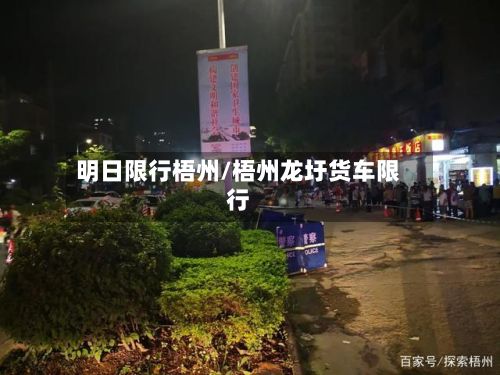 明日限行梧州/梧州龙圩货车限行-第3张图片