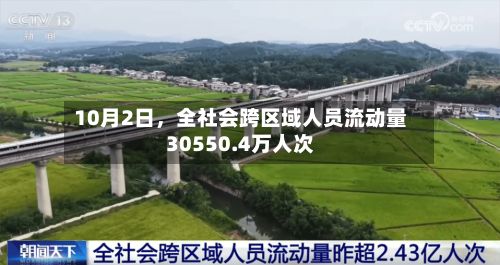 10月2日，全社会跨区域人员流动量30550.4万人次