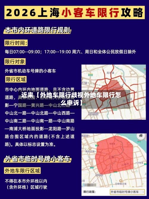 近来【外地车限行歧视外地车限行怎么申诉】