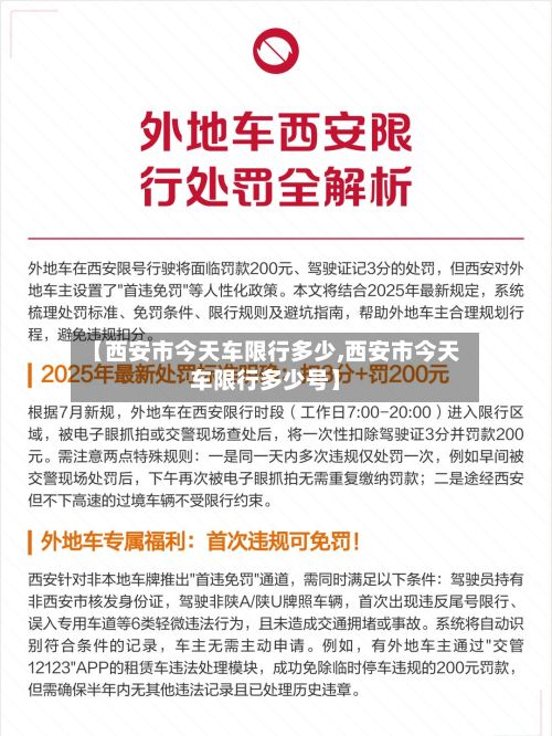 【西安市今天车限行多少,西安市今天车限行多少号】-第3张图片